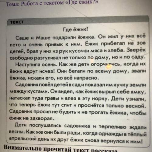 5. Выпиши предложение, в котором заключена основная мысль.