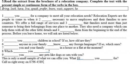 Complete the text with the present simple or continuous form of the verbs in the box.