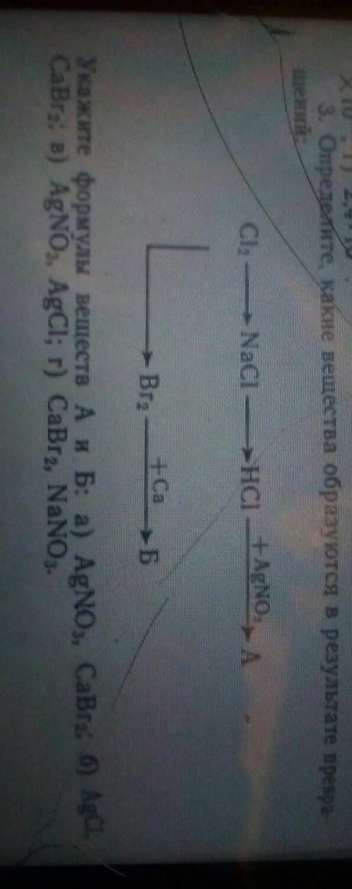 Определите какие вещества образуются в результате превращений:​Полное решение