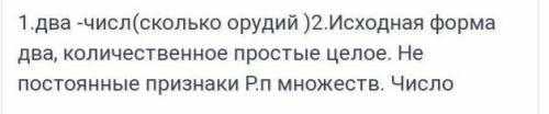 Cоставьте словесный портрет числительного девятнадцать книг