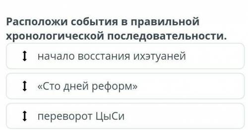 Начало восстания ихэтуаней«Сто дней реформ»переворот ЦыСи​