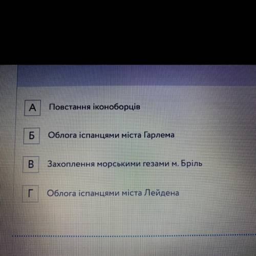 Яка подія стала поштовхом до повстання проти іспанців на півночі Нідерландів