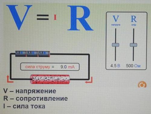 Ссылка: https://phet.colorado.edu/sims/html/ohms-law/latest/ohms-law_uk.html Когда ты пройдёшь по сс