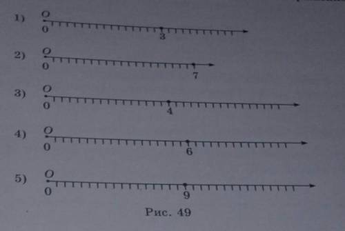 отметьте иди единичный отрезок координатного луча изображённого на рисунке 49 на фото можно приз отв