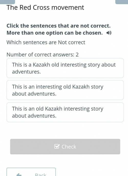 The Red Cross movement Click the sentences that are not correct. More than one option can be chosen.