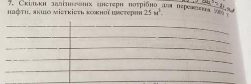 Скільки залізничних цистерн потрібно для перевезення 1000 т нафти якщо місткість кожної цистерни 25