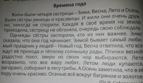 Используя опорные слова, напиши текст сжатого изложения сказки. Опорные слова: Сестрицы, сказала, от