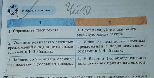 русский язык 6 классНадо прочитать текст и сделать работу в группах​