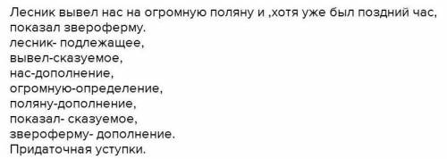 Иненное предложение» Вариант 1ге знаки препинания, определите вид придаточного, составьте схему.1. П