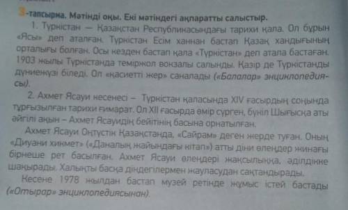 Нужно составить 6 вопросов по этим текстам​