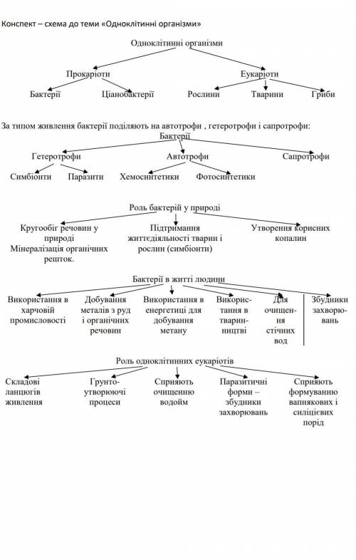 Записати з схеми опорний конспект​