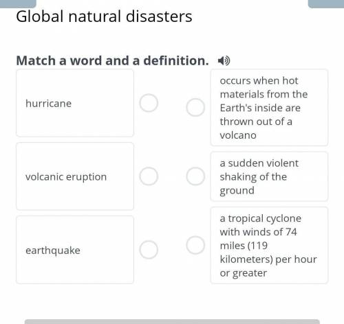 Global natural disasters a word and a definition. 4) occurs when hot materials from the hurricane Ea