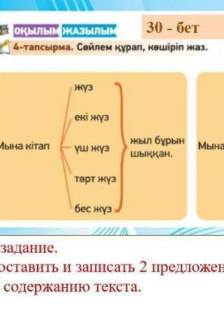 Казахский язык можете сделать за меня мне ище задали русский язык и математика и лит чет и английски