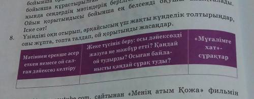 это из менин атым кожа тот кто ответит тому дам лучший ответ ​