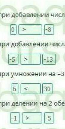 онлайн мектеб Числовые неравенства и их свойства свойства