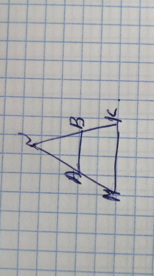 Дано: AB || MK NB : NK= 2:3 P∆MNK=25см Найти: P∆ANB-?