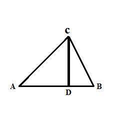 решить. Дан треугольник ABC, угол C = 90 градусов, CD = Корень из 8, AC=3см.Найти : AB, BC, AD,BD. З