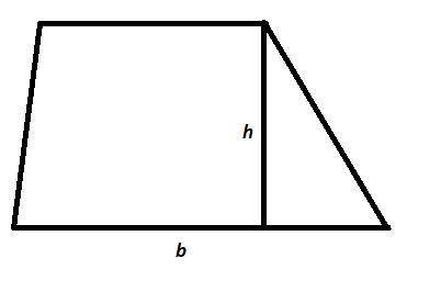 Площадь трапеции, изображённой на рисунке, равна 728, основание b=13, высота h=26. Найди второе осно