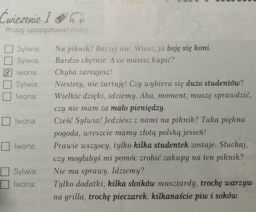 прономерувати, даю всі зірочки. (польська) ​