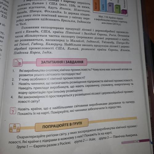 Табличка 6на6 виробництво продукції хімічної і деревообробної промисловості світу. До ть