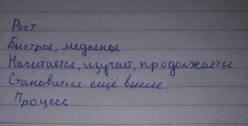 Сынквейн на тему рост умоляю вас ​