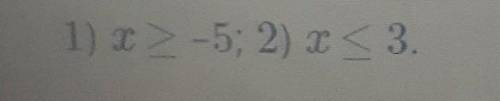 Укажи промежутки, удовлетворяющие неравенствам.​