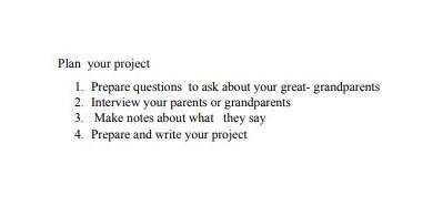 Prepare questions to ask about great-grantrapets ​