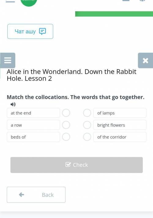 Alice in the Wonderland. Down the Rabbit Hole. Lesson 2​