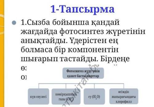 Көмектесіндерш жаратылыстанудан ​