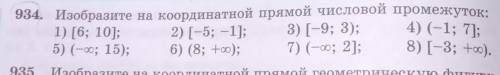 Изобразите на координатной прямой числовой промежуток с 1 по 6 памагите​