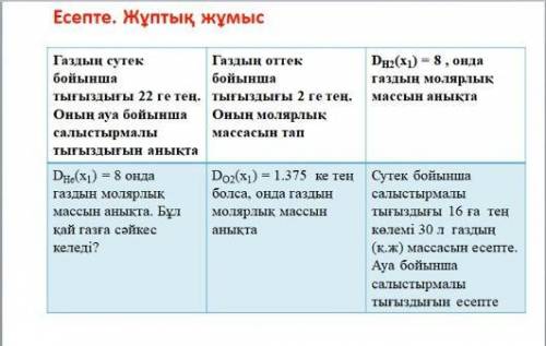 Химия Казахстан. Вопрос во вложении. Выполнить всё