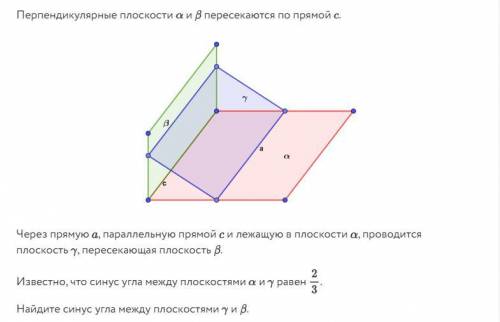 Геометрия, перпендикулярные плоскости