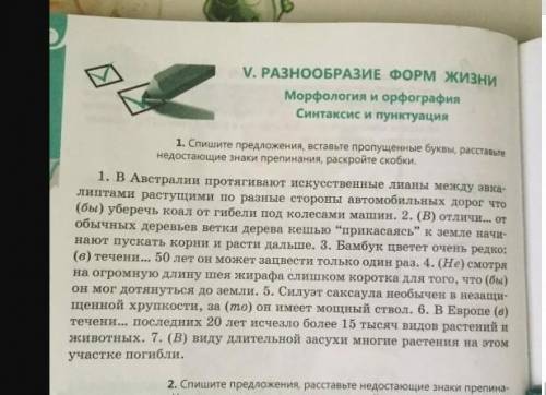 Спишите предложения,вставьте пропущенные буквы,расставьте недостающие знаки препинания, раскройте ск