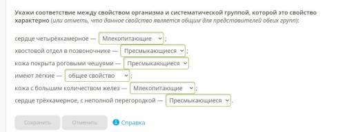 Тут я где то сам делал но думаю неверно по биологии