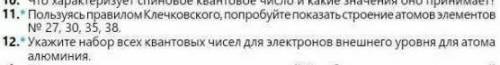 сделать Химию, 11 и 12, как на скане​