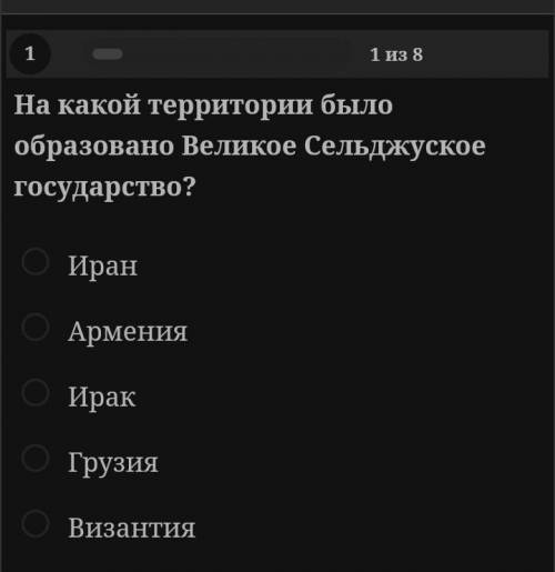 На какой теретории быо образовано Великое Сельуджие Государство​