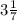 3\frac{1}{7}