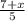 \frac{7+x}{5}