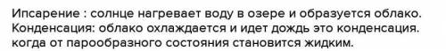 Приведите примеры плавления, испарения, конденсации, кристаллизации​