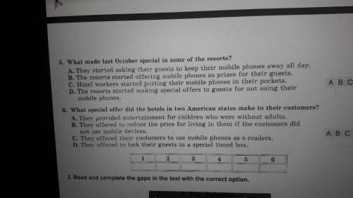 Английский язык, нужно сделать тесты. По тексту. Задание на фото, спамеров удаляю