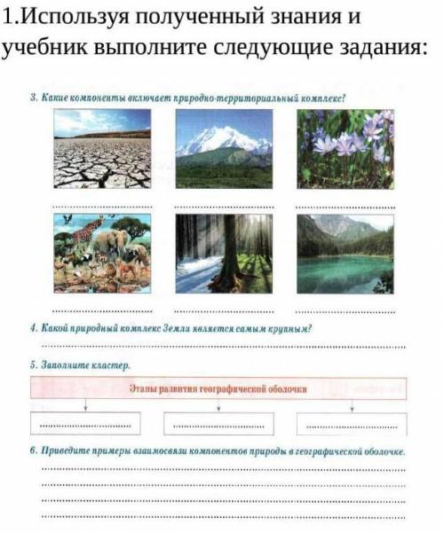 1.Используя полученный знания и учебник выполните следующие задания: 3. Какие компоненты включает пр