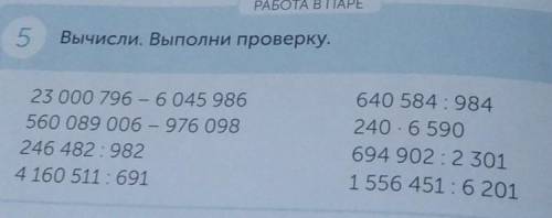 Решите в столбик и сделайте проверку.​