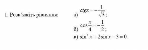 Найпростіші тригонометричні рівняння