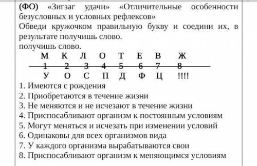 1. Имеются с рождения2. Приобретаются в течение жизни3. Не меняются и не исчезают в течение жизни4.