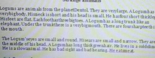 Ех 3. Занончите предложения в соответствии с текстом. . 1. The Logum'sfeet area) flat b) short c) th