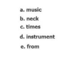 НУЖНО 1 string2 ancient3 made4 long5 style of​