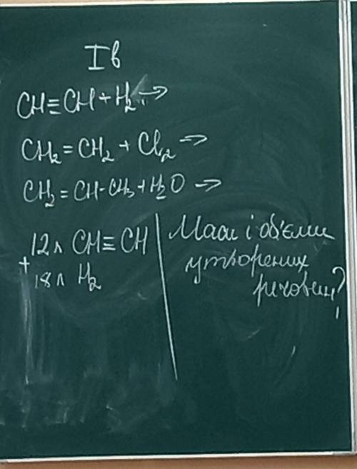 Органическая химия 9 класс ​ как можно быстрее в задаче написано маса и объем полученных веществ