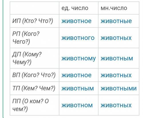 Проскольнять слово различные животные