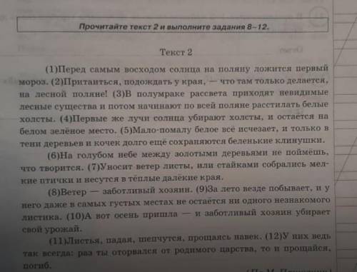 какой факт по мнению автора текста свидетельствует о том что белые холсты исчезают на лесной поляне