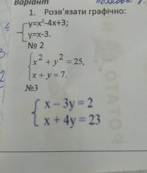 1 потрібнорозв'язати графічно,а інше просто розв'язати до ть будьласка ​